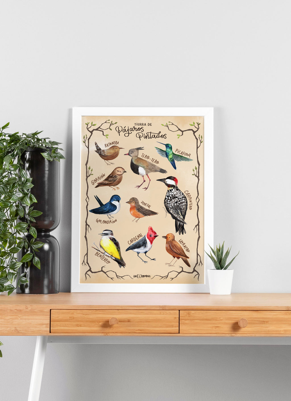 Pajaros Pintados (print A4)