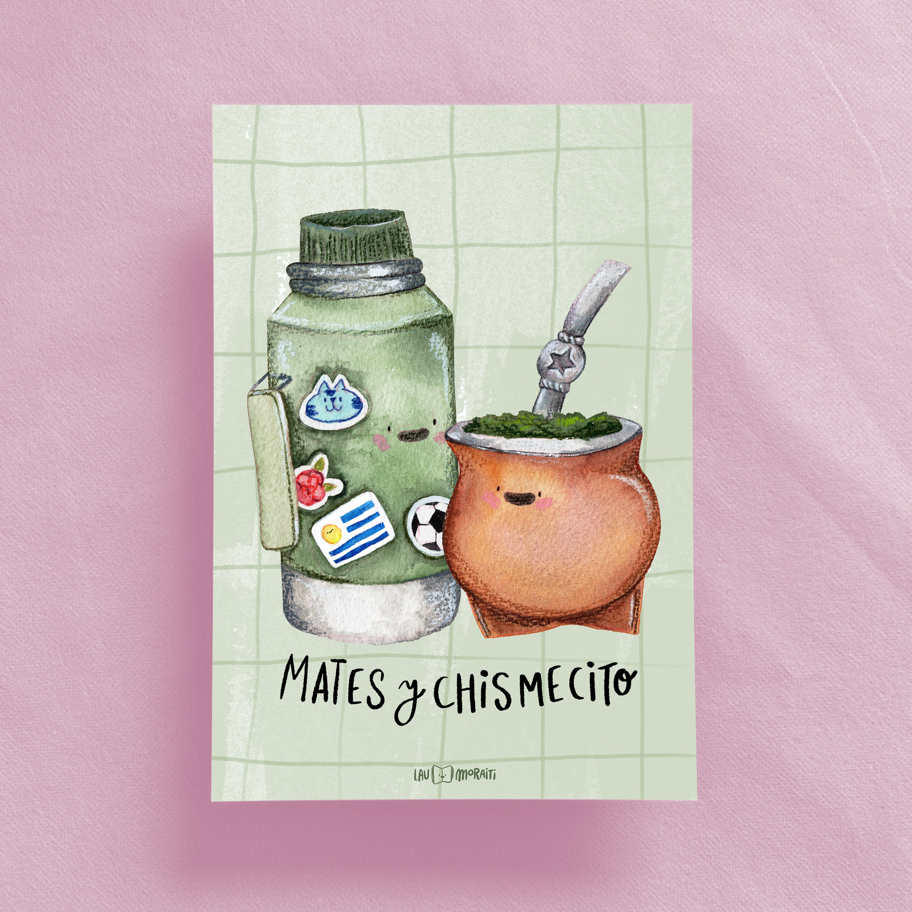 Mate y Chismecito (print A5)