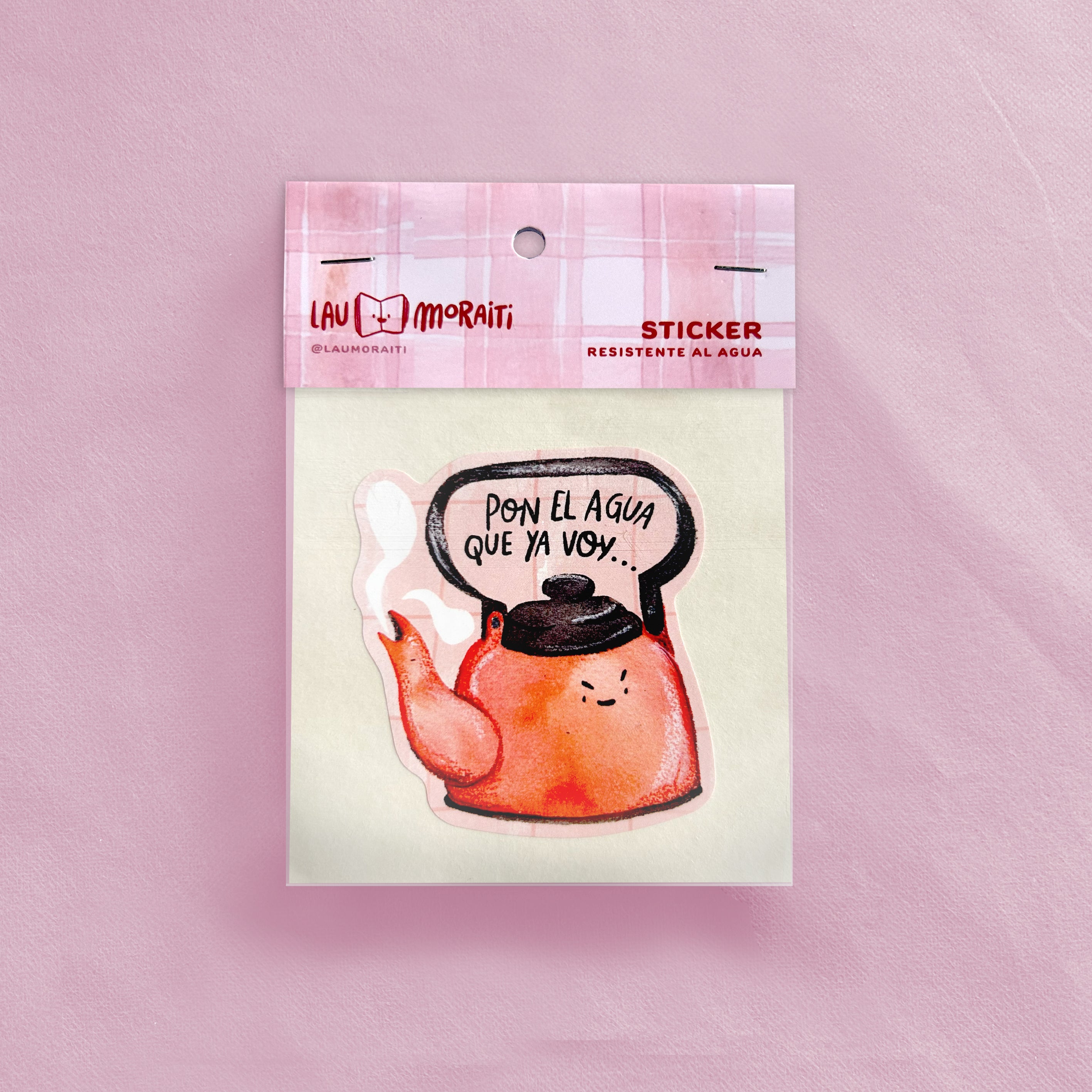 Pon el agua (sticker)