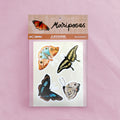 Mariposas (4 stickers surtidos)
